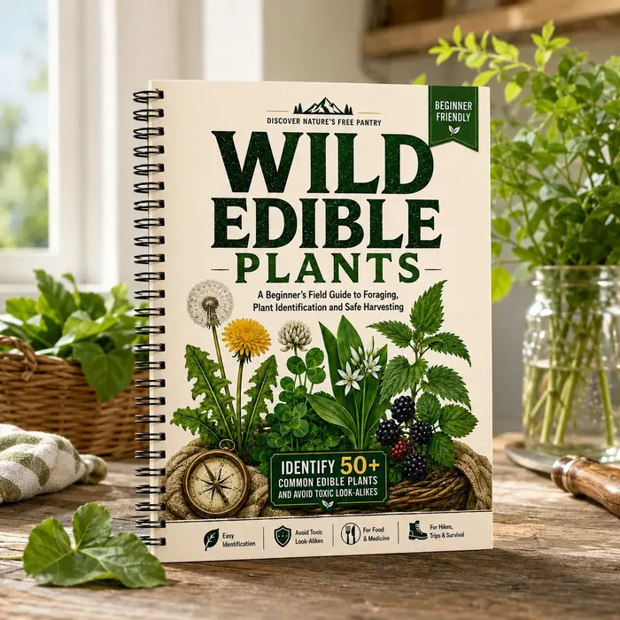 Guide de cueillette pour débutants : Manuel de terrain sur les plantes comestibles sauvages - Identi