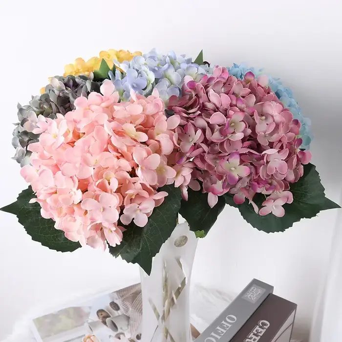 Fleur d'hortensia artificielle 20cm