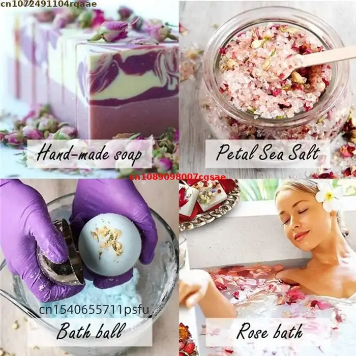 Pétales de Globe Amarante Naturels Séchés de Haute Qualité pour Décoration de Mariage et Matériaux de Composition Florale