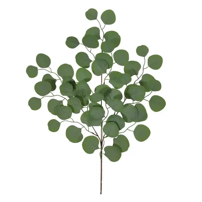 Feuilles d'eucalyptus artificielles pour la décoration intérieure