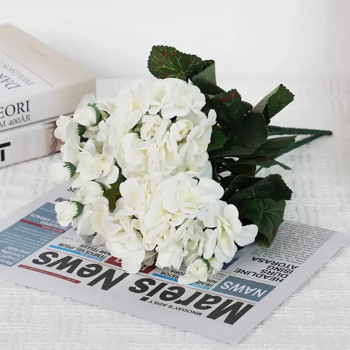 Uflower – plantes à fleurs de bégonia artificielles