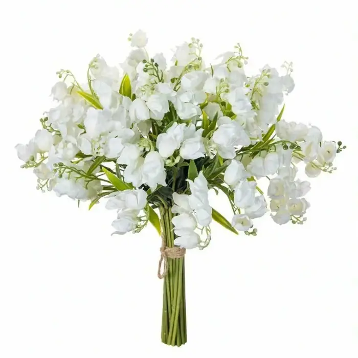 10 pièces fleur artificielle Canterbury cloches saint valentin maison chambre Vase Table décor extérieur jardin bonsaï Festival mariage bricolage boîte-cadeau
