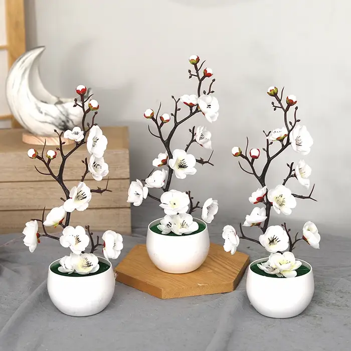 Fausses Branches de pin PE vertes de noël