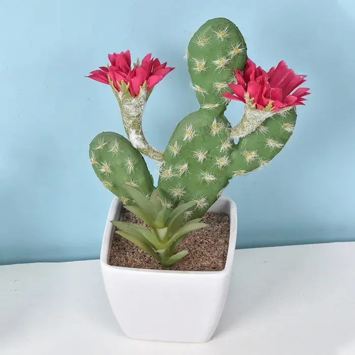 Mini Plantes Artificielles en Pot