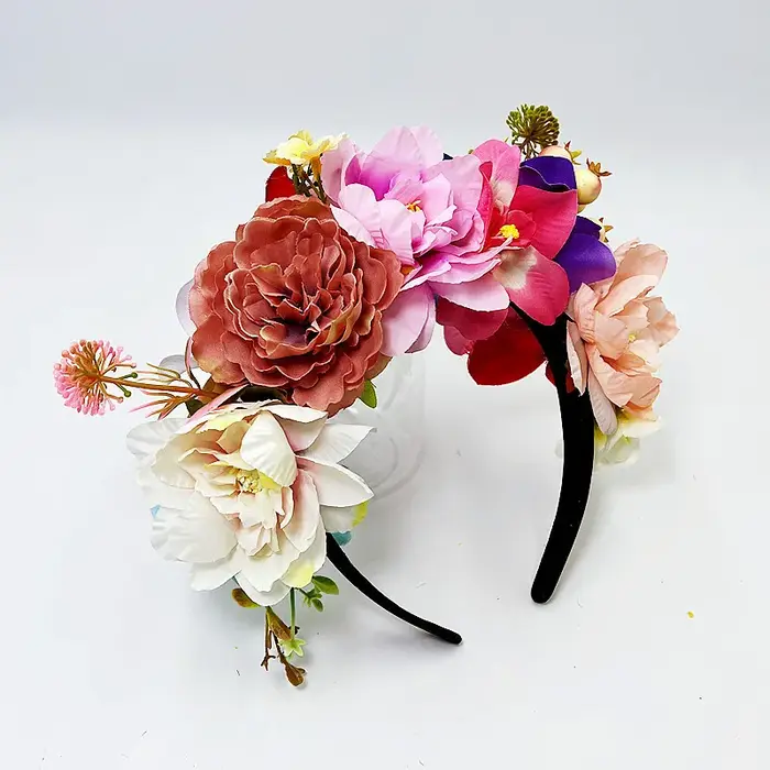 Couronne de fleurs mexicaines