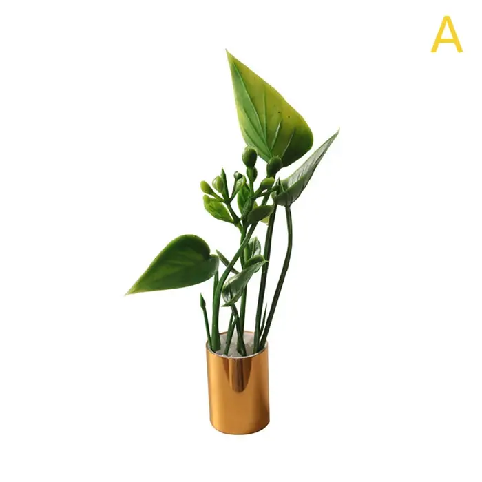 Plante en pot miniature pour maison de poupée 1:12