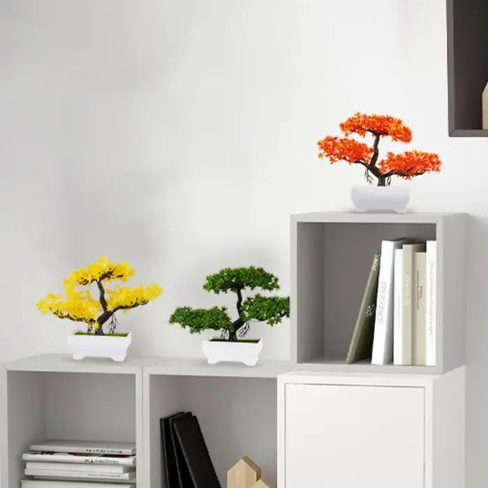 Plantes artificielles en plastique