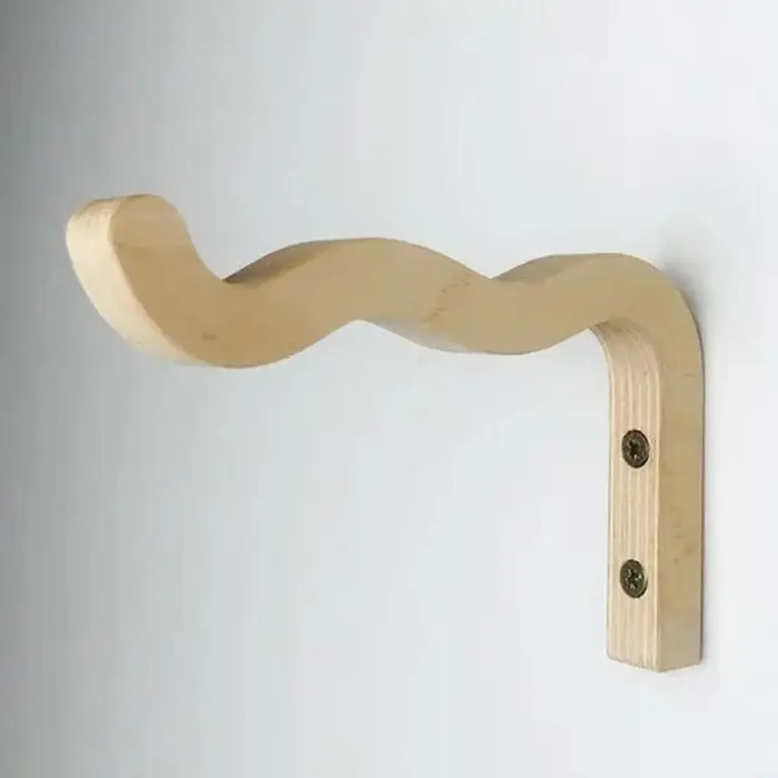 Support mural en bois pour plantes, crochets pour paniers de fleurs, supports pour plantes murales, 