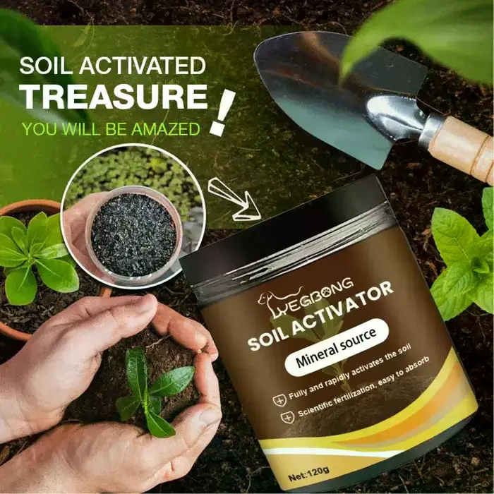 Activateur de sol, engrais pour plantes