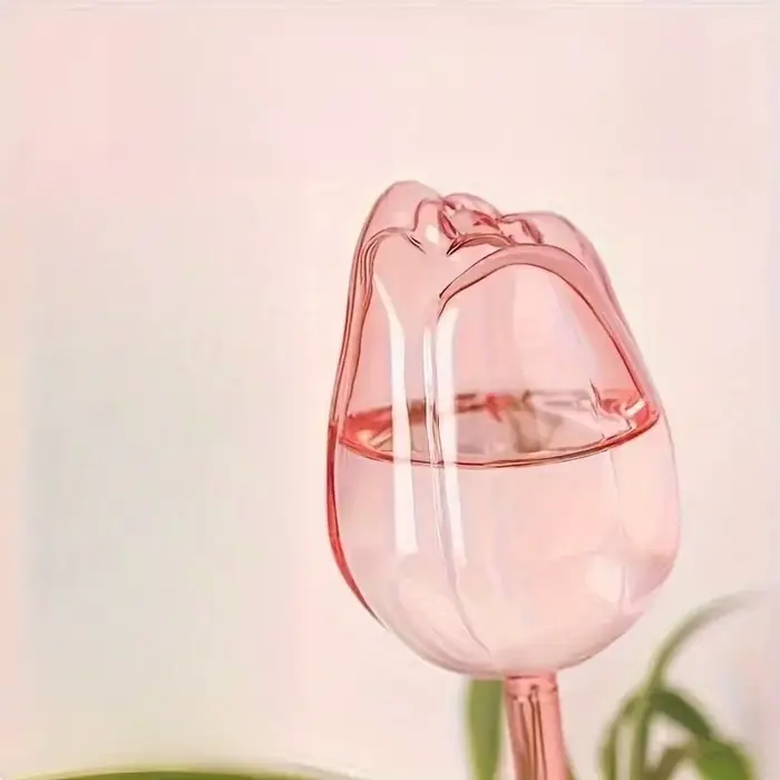 Boules d'arrosage pour plantes tulipes roses, adaptées aux plantes d'intérieur et d'extérieur, goutt