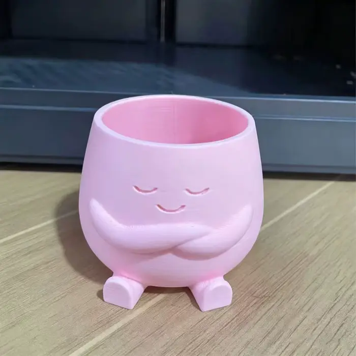 Pots de fleurs imprimés en 3D : pots compagnons pour plantes, parfaits pour les plantes d'argent ou 
