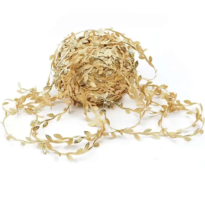 10/20 mètres artificielle petite feuille corde fleur couronne plante vigne maison mariage Festival salle centres de table jardin extérieur offre spéciale