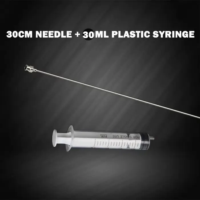 Seringue de croissance pour plantes d'aquarium, 30/50cm, injecteur de liquide