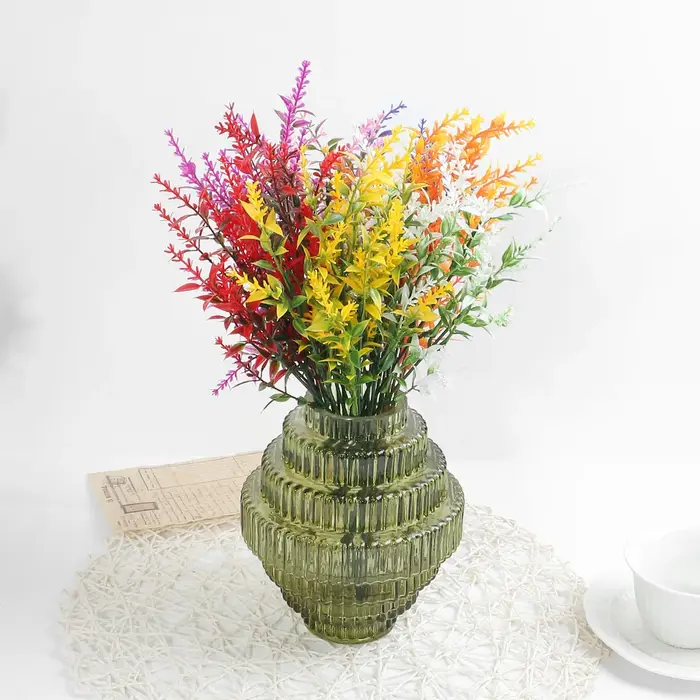 Fleur artificielle en plastique lavande