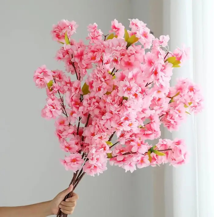 Bouquet de fleurs artificielles Sakura