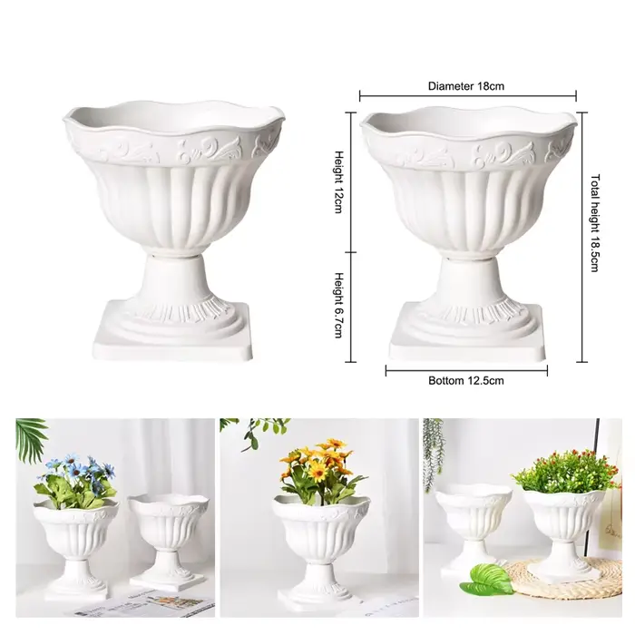 Grand jardinière d'extérieur