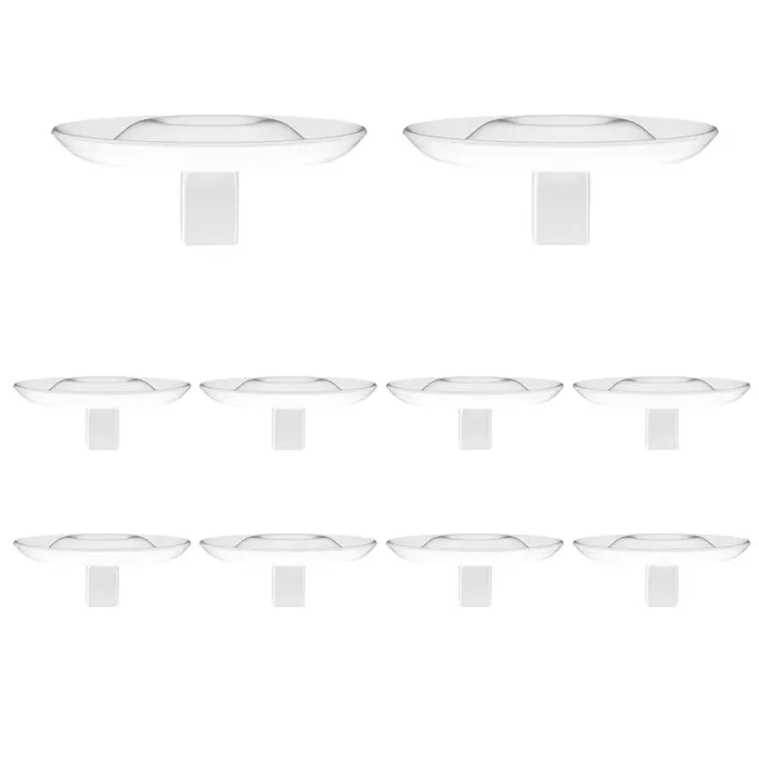 Vase à fleurs flottant rond transparent, 10 pièces, garde les fleurs fraîches, arrangeur artistique 