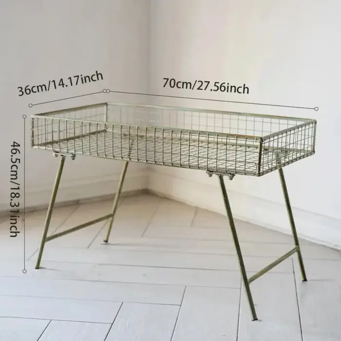 Support de plantes en métal de style nordique moderne, étagère de sol robuste pour plantes d'intérie