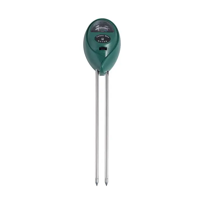 Analyseur 3 en 1 pour le sol, testeur d'humidité, outil de jardinage, testeur de pH du sol, testeur 