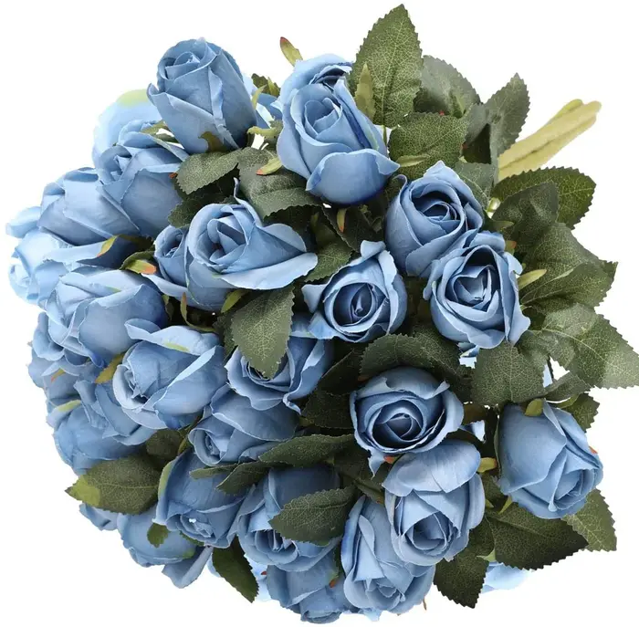 3 bouquets de fleurs artificielles