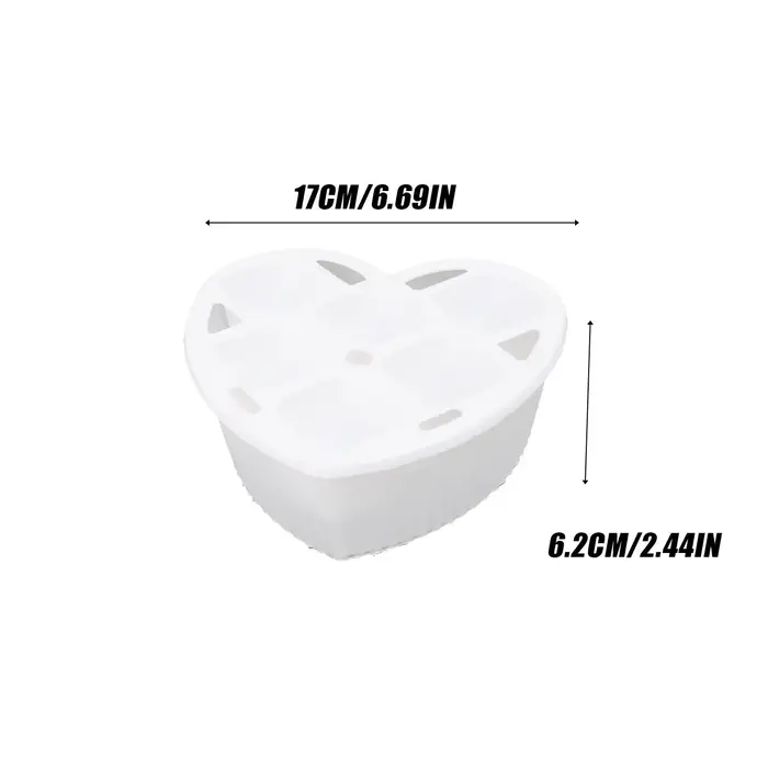 1/3 pots hydroponiques pour bulbes de tulipes, pot de culture hydroponique à 5 trous avec réservoir,