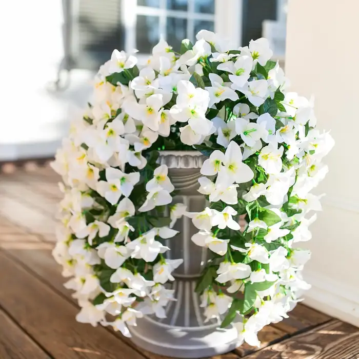 Guirlande de fleurs artificielles Bougainvillier pour mariage