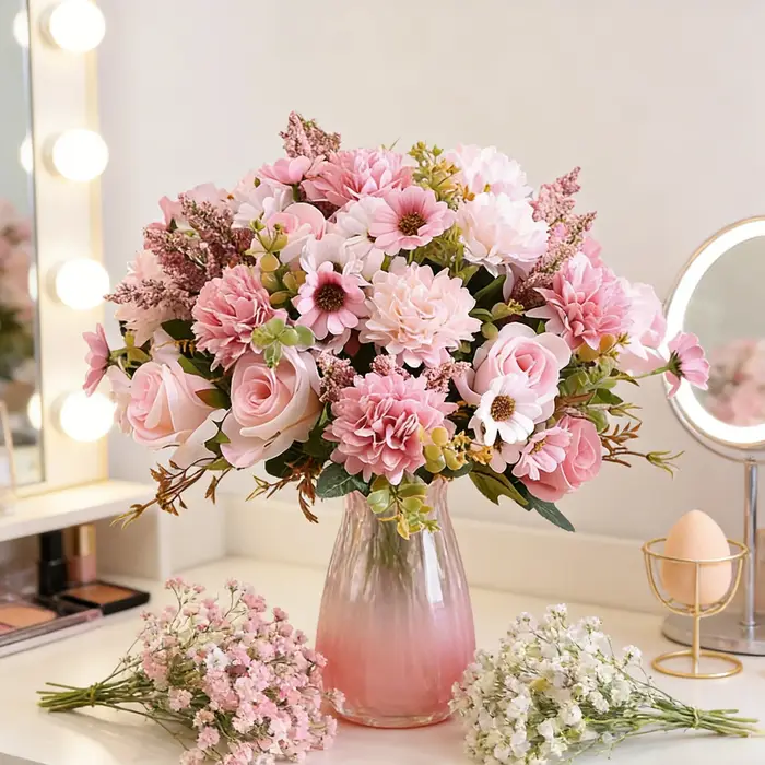 Bouquets de roses artificielles pour mariage