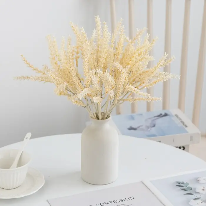 Plantes artificielles épis de blé mariages en plein air décoration de jardin BRICOLAGE cadeaux guirlandes de fleurs
