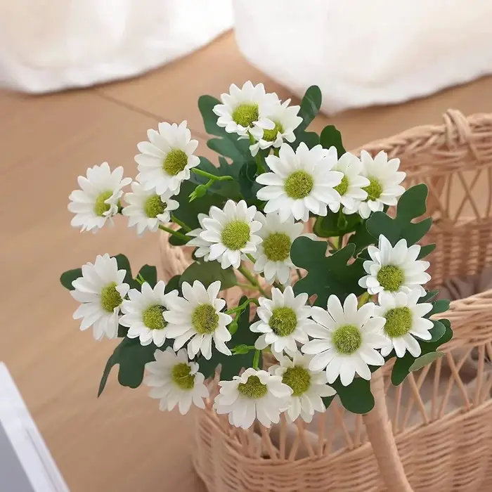 Fleurs artificielles, fleurs de camomille