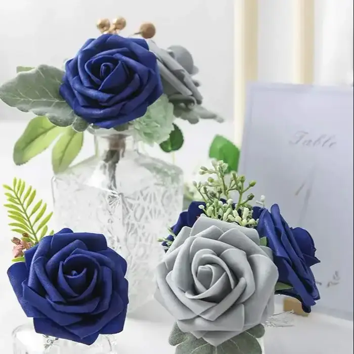 Fleurs artificielles 25 pièces