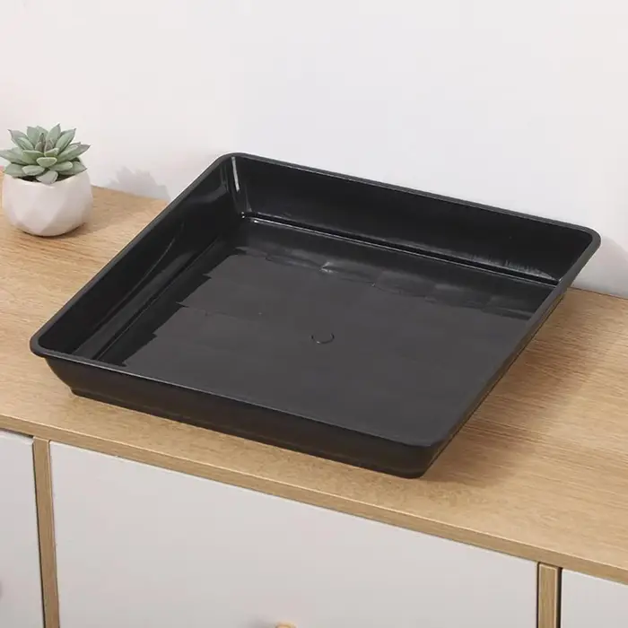 Soucoupe à plantes carrée 35cm