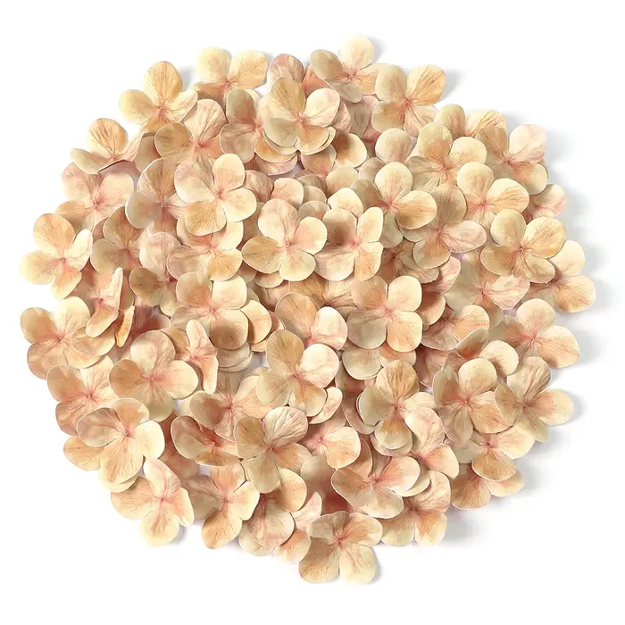 50/100 pièces Rose fleurs artificielles pétale 4.5CM fausse fleur pour la décoration de la maison dé
