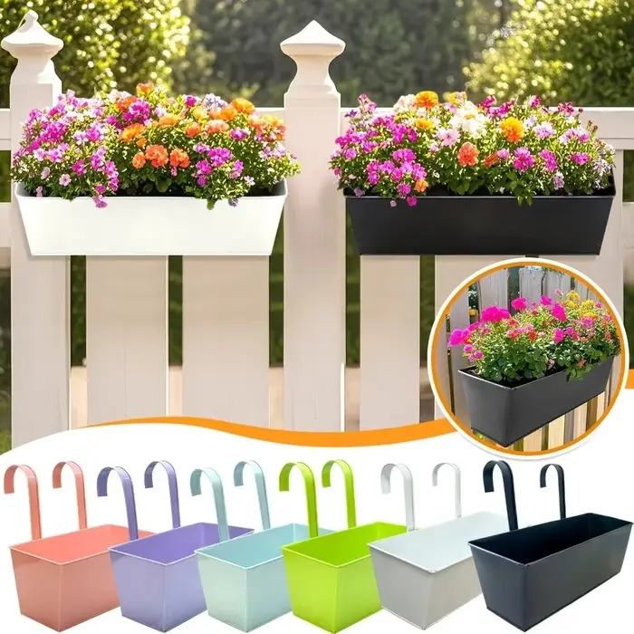 Nouvelle jardinière en fer pour plantes d'extérieur