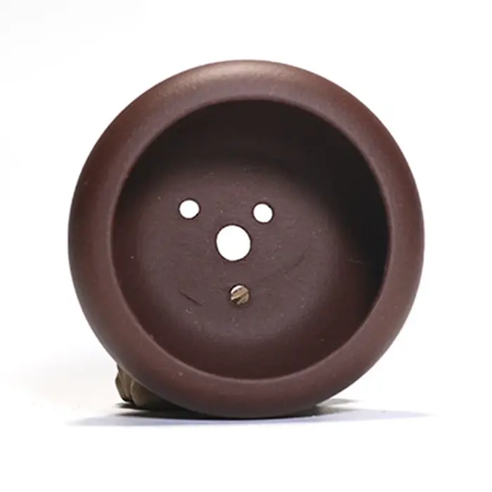 Pot de fleur rond créatif