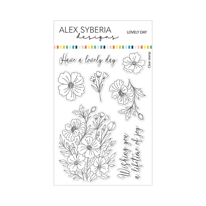 Cadre de découpe en métal pour clématites florales, timbres transparents, pochoir en feuille chaude 