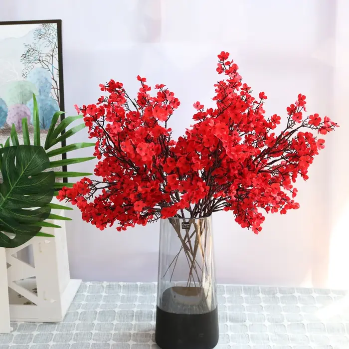Fleurs Artificielles Blanches de pouvez-vous psophile