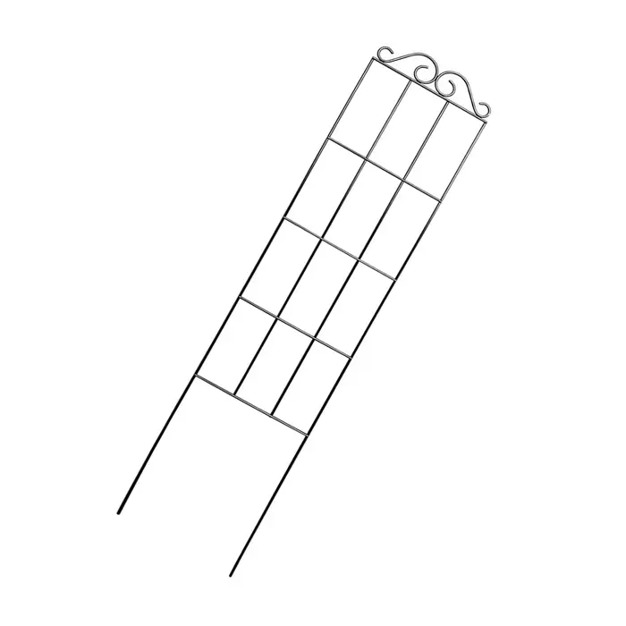 Treillis d'escalade pour plantes en pot en métal