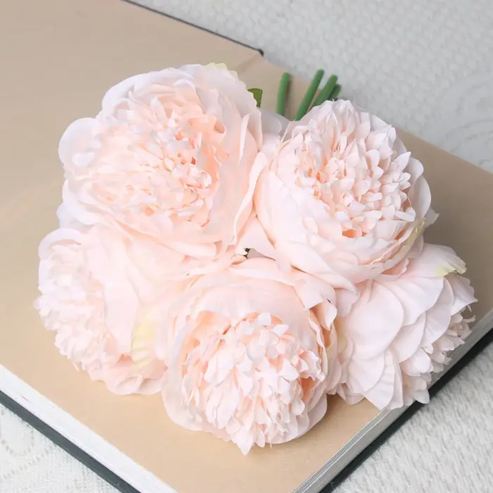 InjFlowers-Pivoine Artificielle Blanche