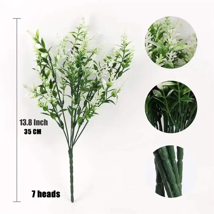 Fleurs artificielles en plastique de lavande provençale