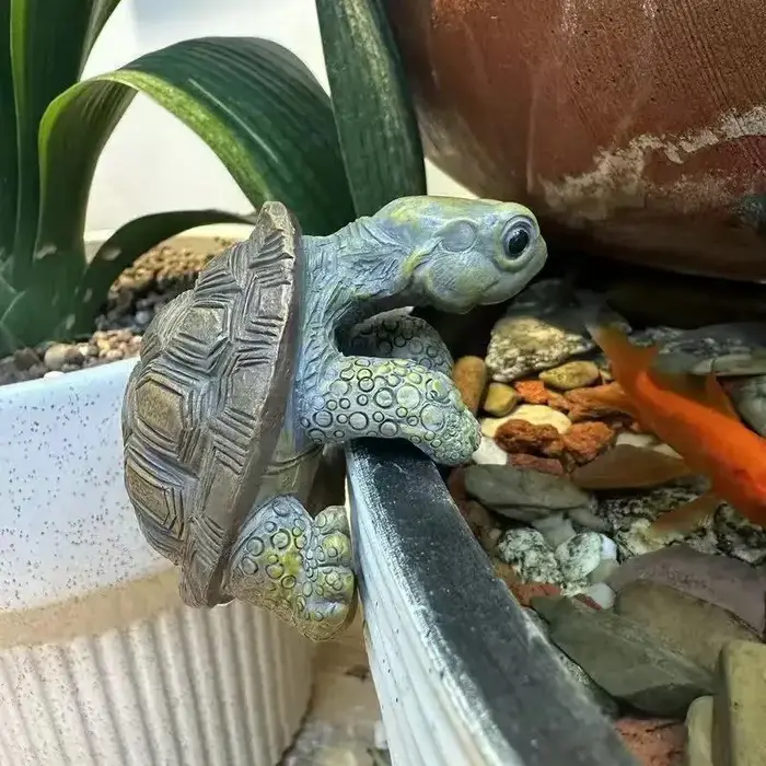 Ornement de tortue de simulation