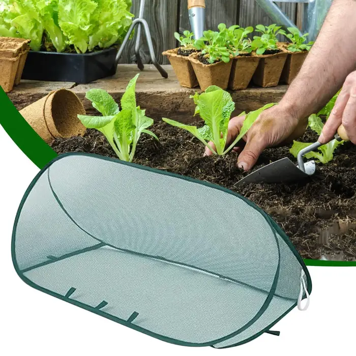 Filet de protection pliable pour plantes