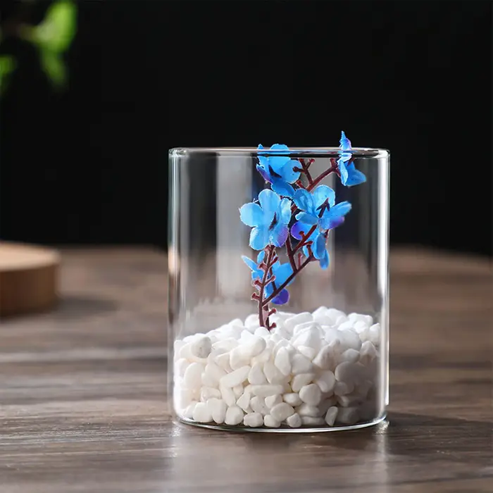Vase à fleurs hydroponique moderne à petits intervalles