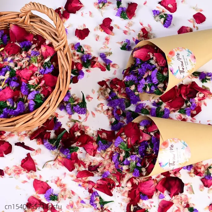34 choix gratuits! Fleurs séchées biologiques