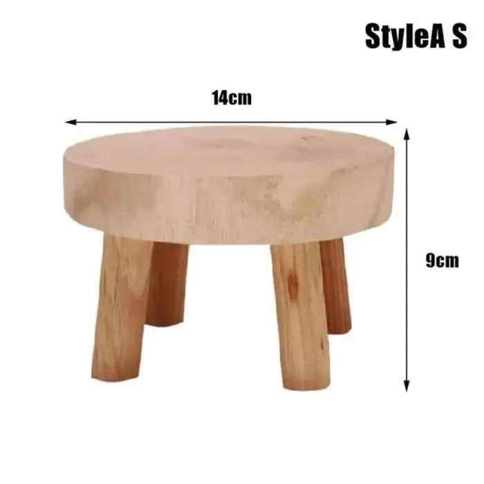 Support de plantes en bois