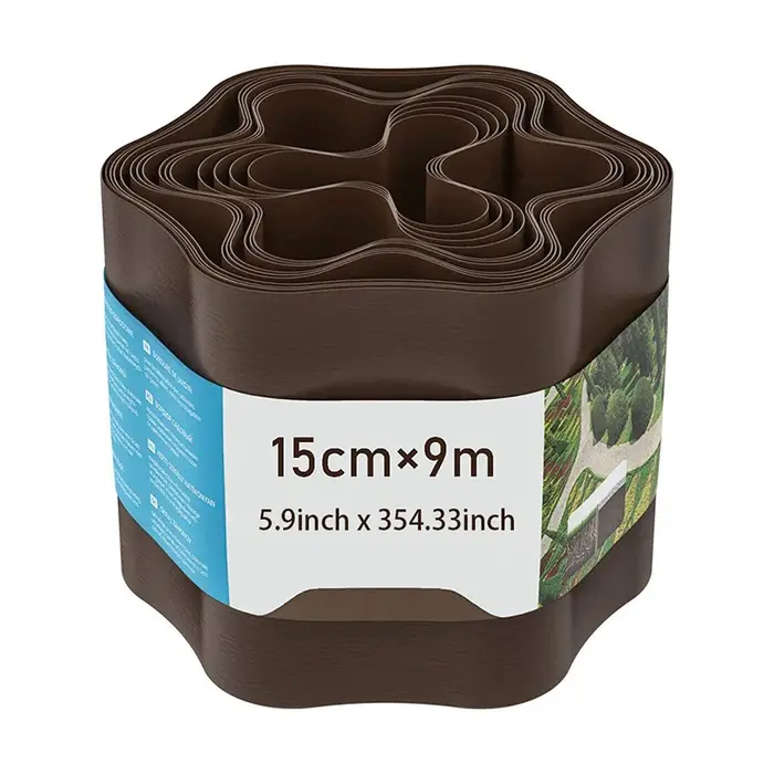 1pcs Brown Plastic Fence Field Garden
