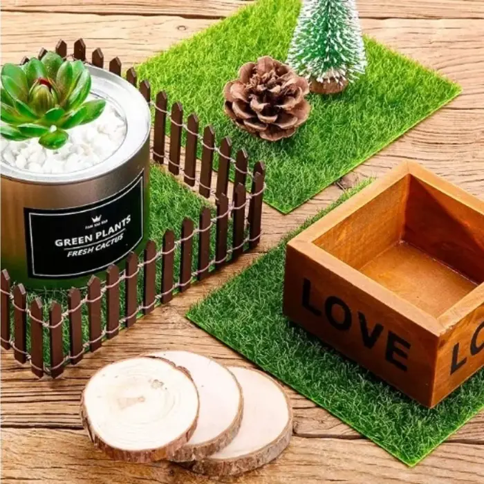 Mini Terrariums de pelouse artificielle