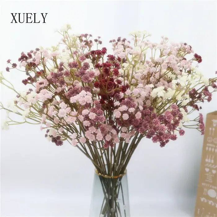 62CM/pièce 81 petites fleurs de haute qualité