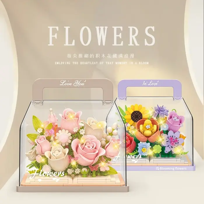 Série de plantes à fleurs éternelles