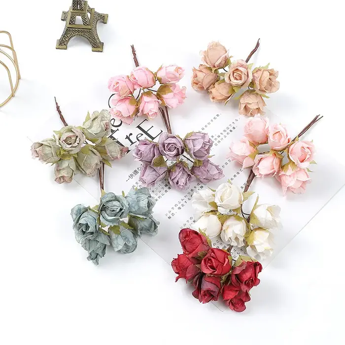Mini fleurs artificielles