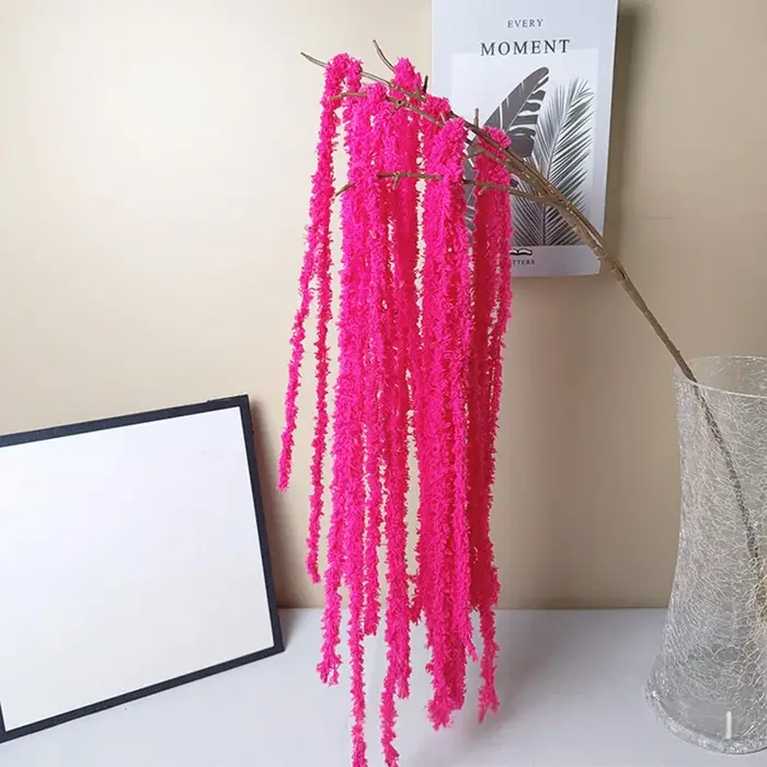Plante suspendue artificielle multicolore Amaranthus